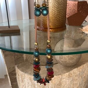 Elegant Multicolor Beaded Necklace